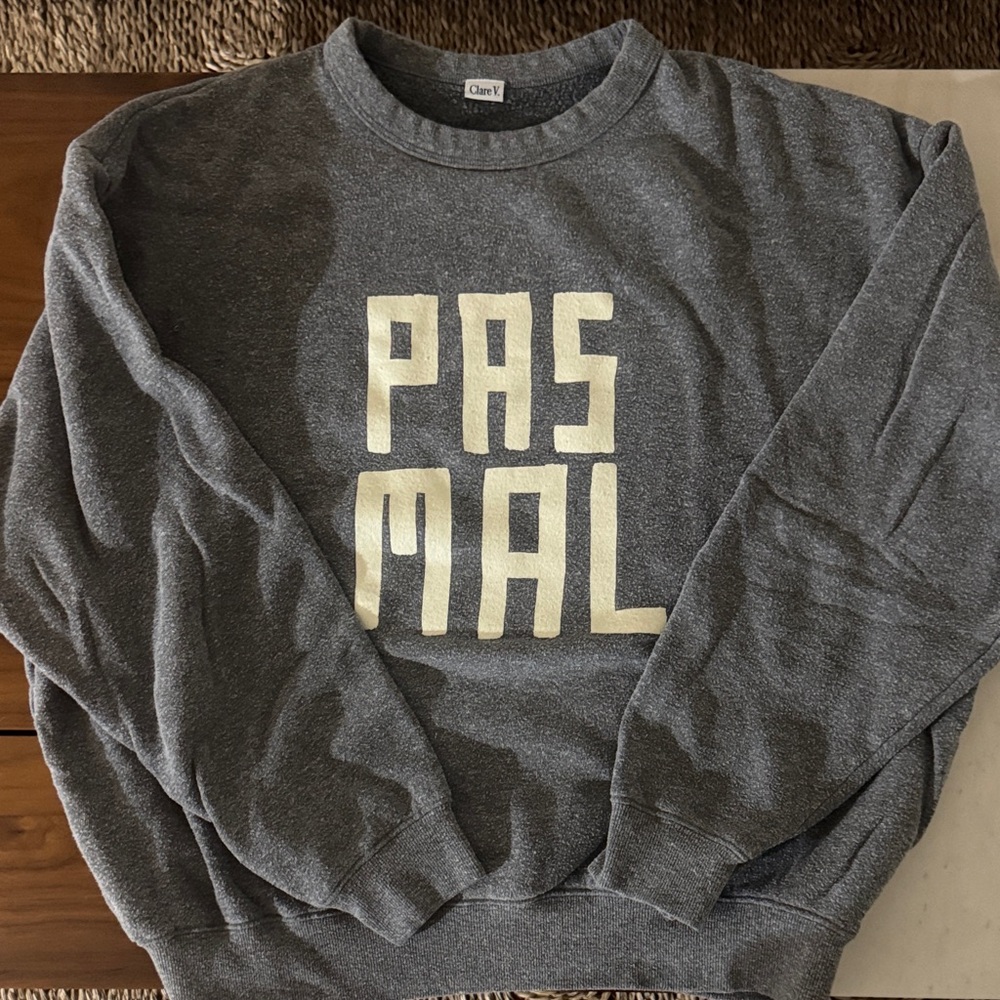 Gray Clare V. Pas Mal Sweatshirt